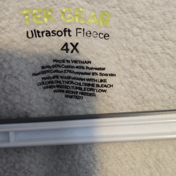 Tek Gear Gray Zip-Up Hoodie‎ - Picture 2 of 6